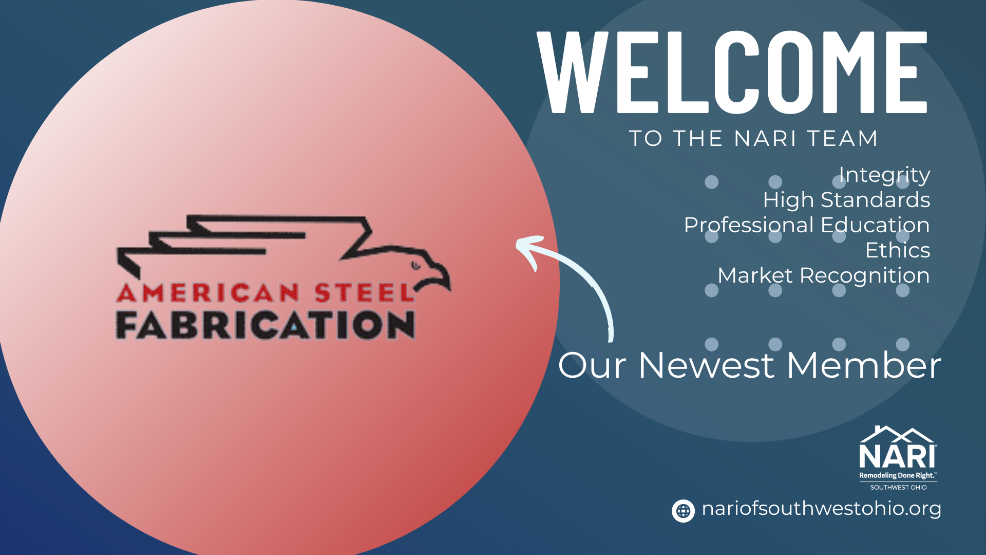 NARI Welcomes American Steel Fabrication as Member