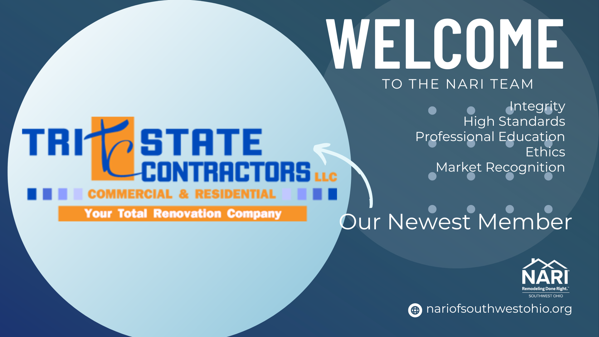 NARI Welcomes Tristate Contractors