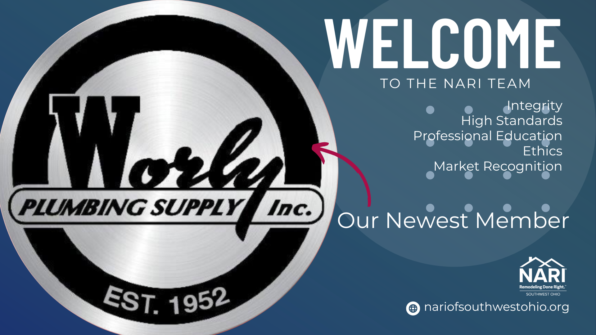 NARI Welcomes Back Worly Plumbing Supply, Inc.