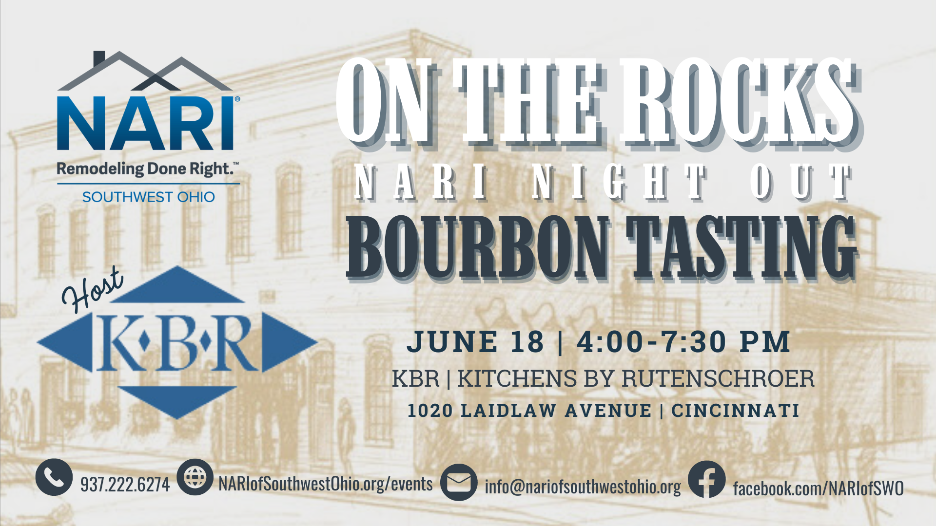 KBR Hosts On the Rocks: NARI Night Out on June 18