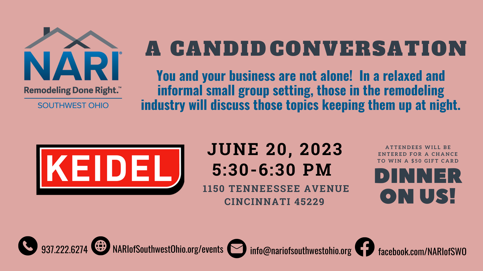 June 20 - Candid Conversation